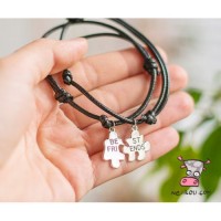 Браслеты парные для друзей Best Friends Пазл. Цена за 1 пару